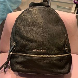 Micheal Kors Mini Leather Backpack